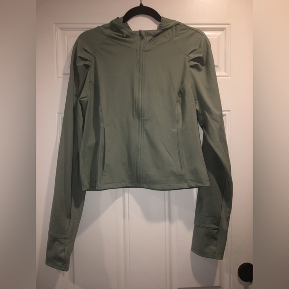 Yogalicious Lux Green Hooded Jacket - Size XL - Picture 7 of 7